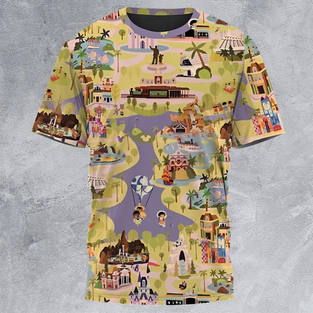 All-Over Print Unisex T-Shirt - MLVCS9G5 -  - 3