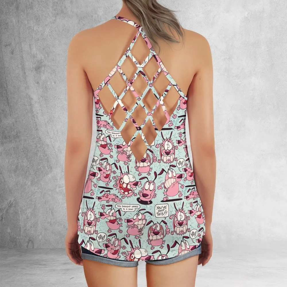 Criss Cross Tank Top - 5B3A4Z5L -  - 3