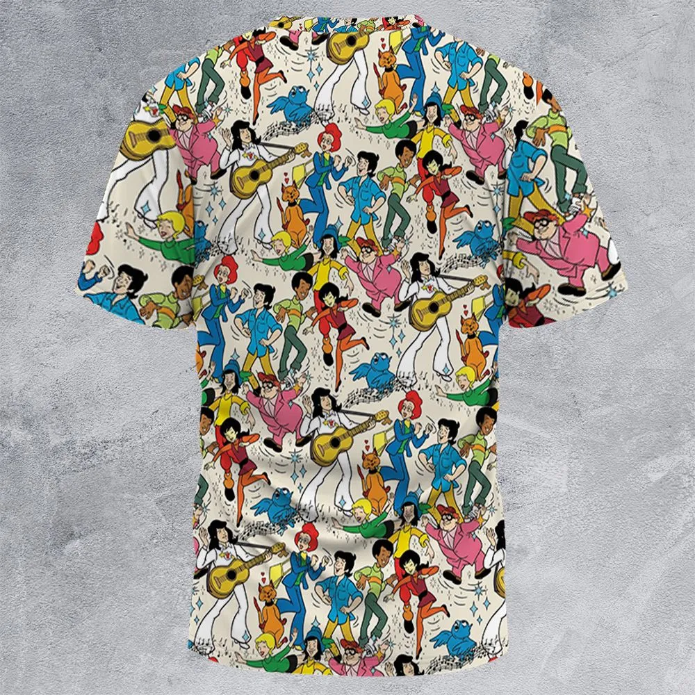 All-Over Print Unisex T-Shirt - G94QESCG -  - 4