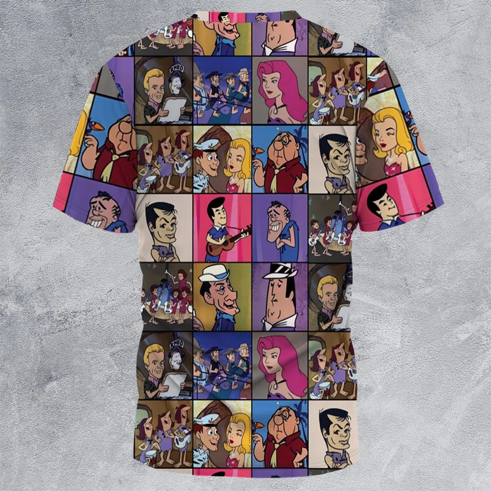 All-Over Print Unisex T-Shirt - AB25DN2V -  - 4
