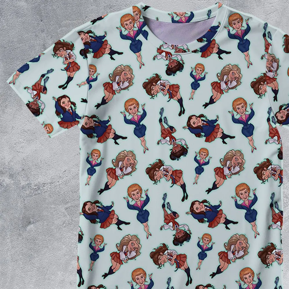 All-Over Print Unisex T-Shirt - PAVDB68T -  - 2