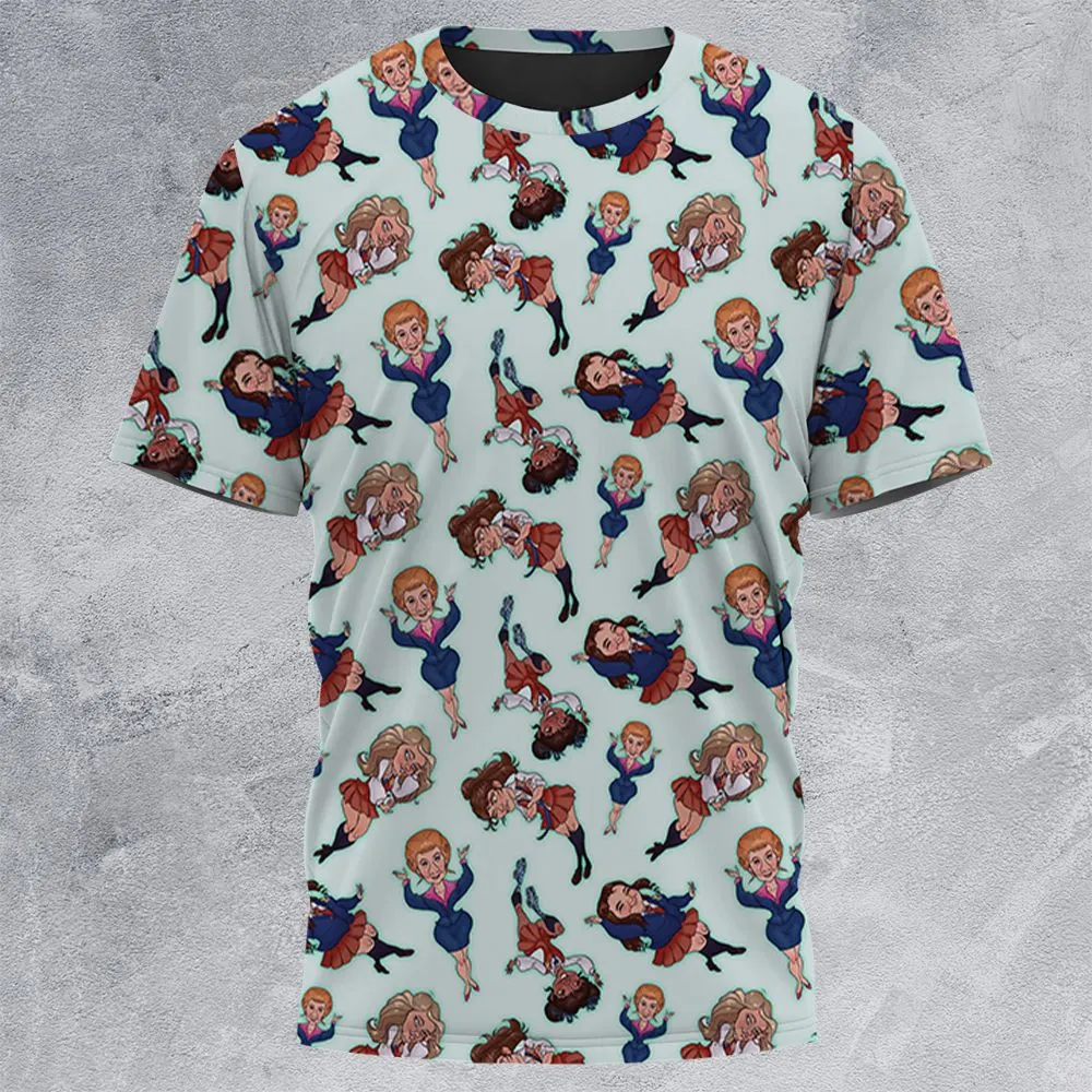 All-Over Print Unisex T-Shirt - PAVDB68T -  - 3