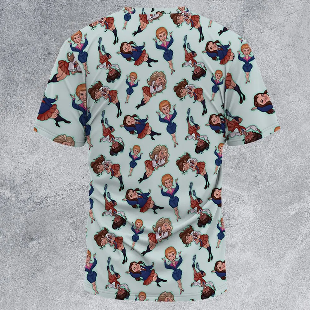 All-Over Print Unisex T-Shirt - PAVDB68T -  - 4