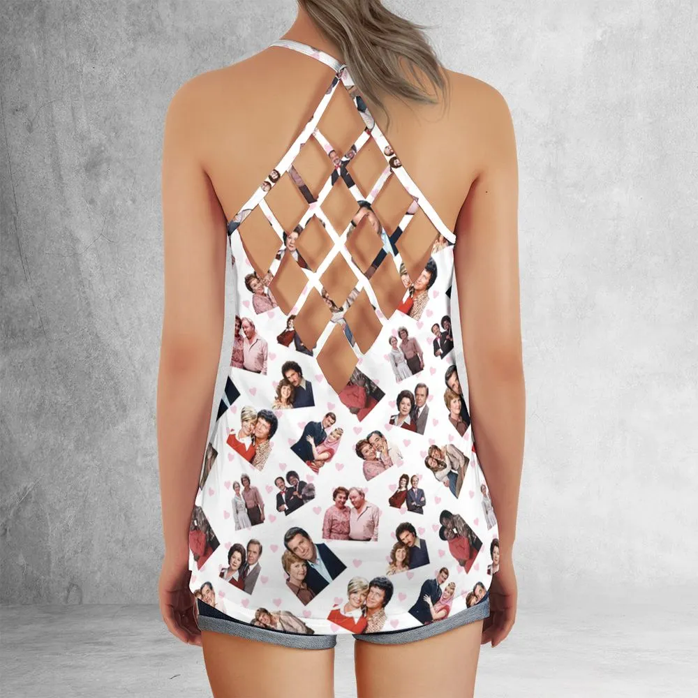 Criss Cross Tank Top - G2L3T5SR -  - 3