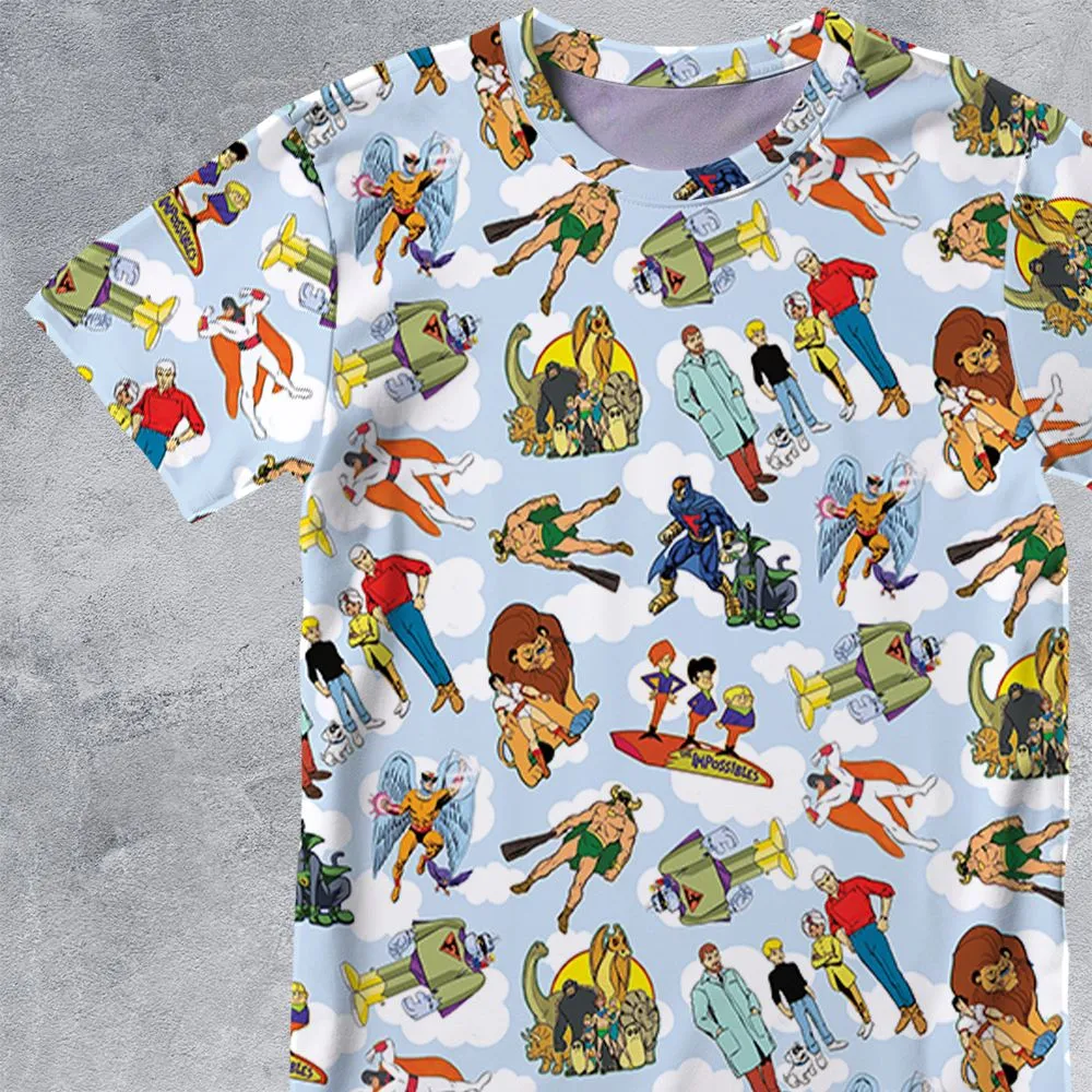 All-Over Print Unisex T-Shirt - 76AU5ARX -  - 2