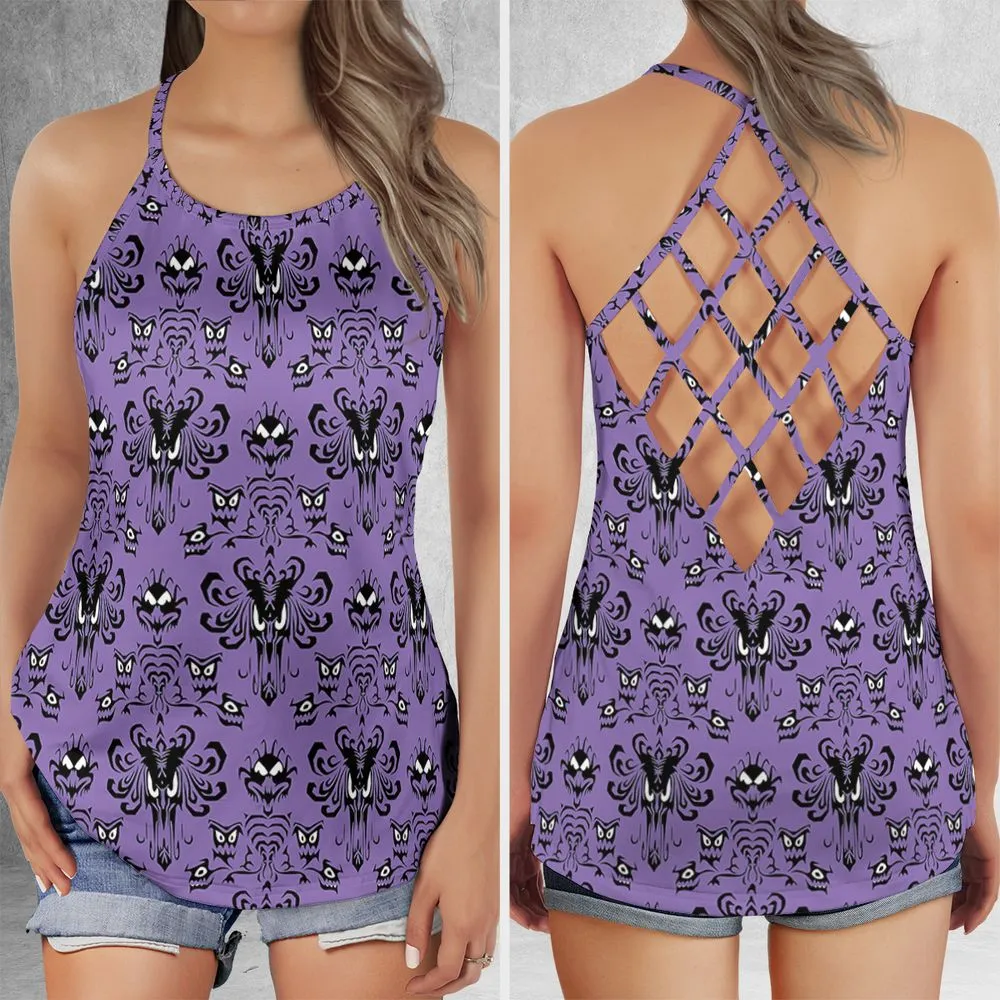 Criss Cross Tank Top - BG9CU8NJ -  - 1
