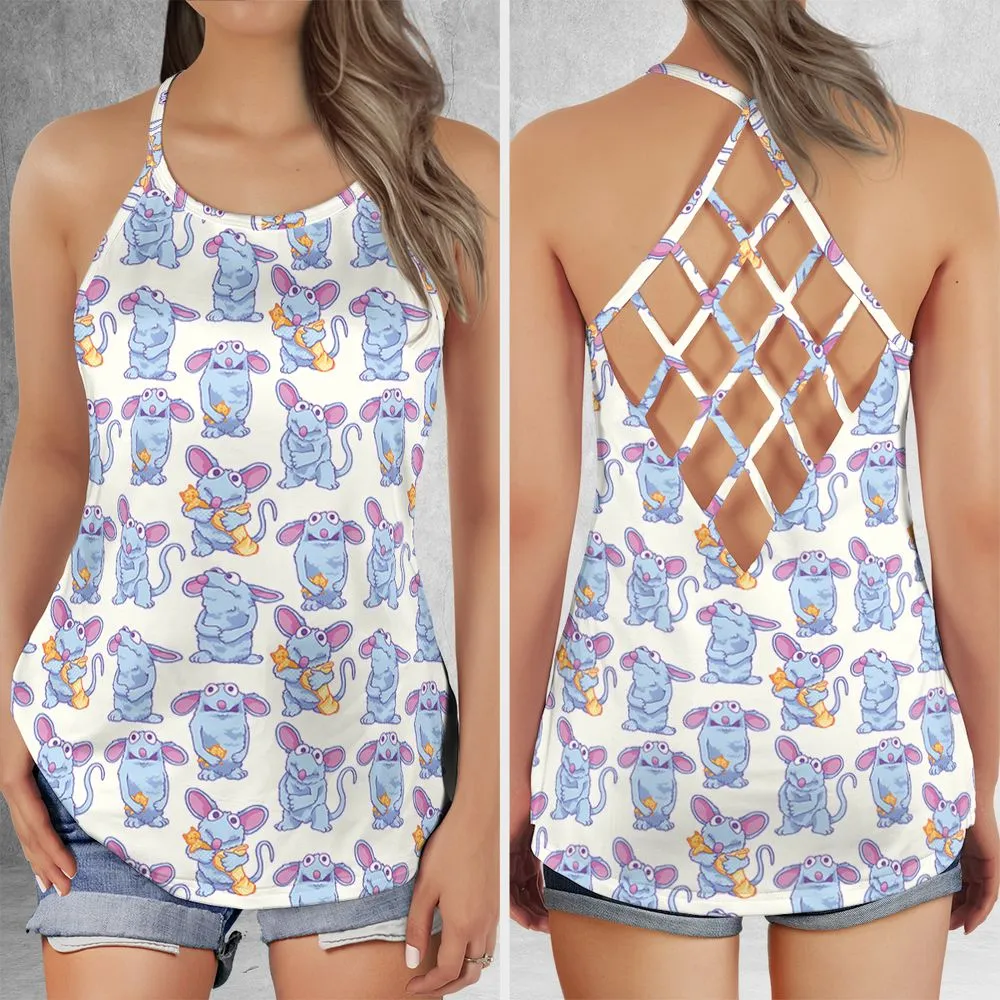 Criss Cross Tank Top -  - 1