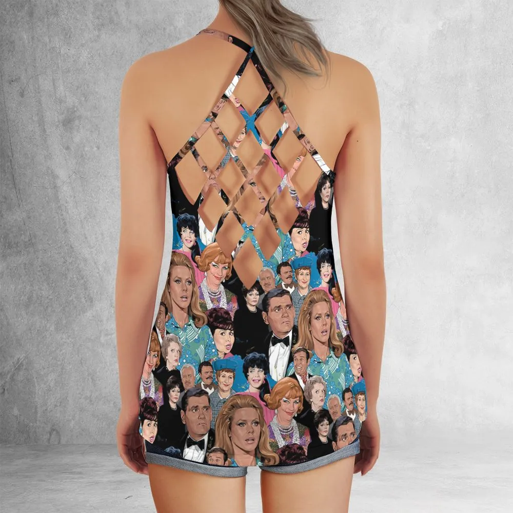 Criss Cross Tank Top - UWZ26441 -  - 3