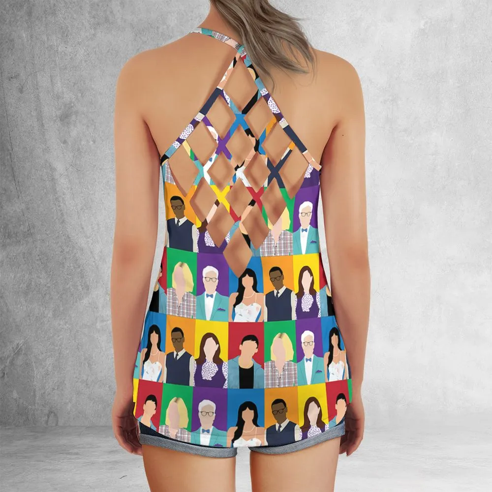 Criss Cross Tank Top - ETAXKL6X -  - 3