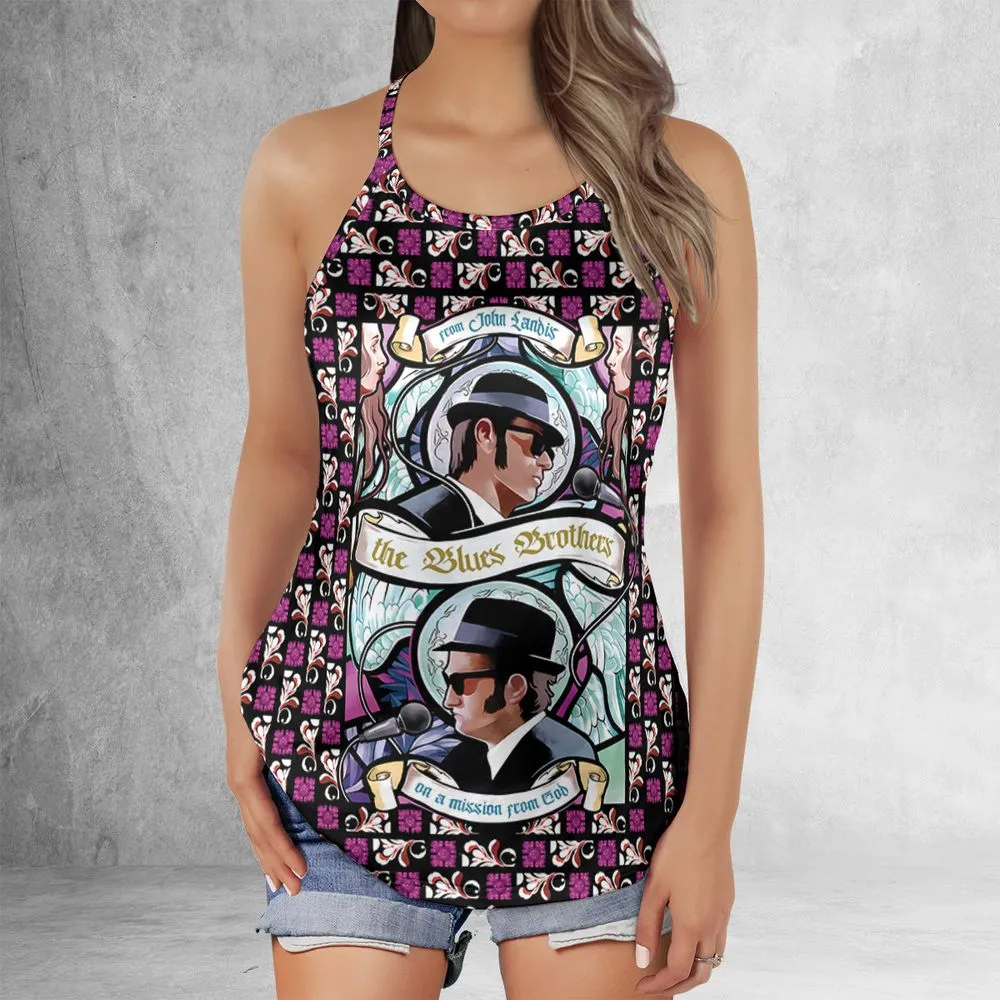 Criss Cross Tank Top - KJPL4339 -  - 2