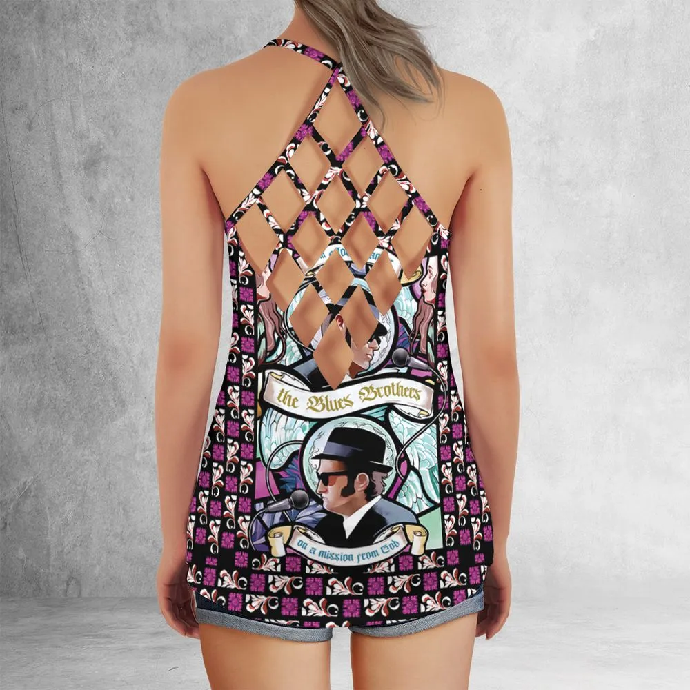 Criss Cross Tank Top - KJPL4339 -  - 3