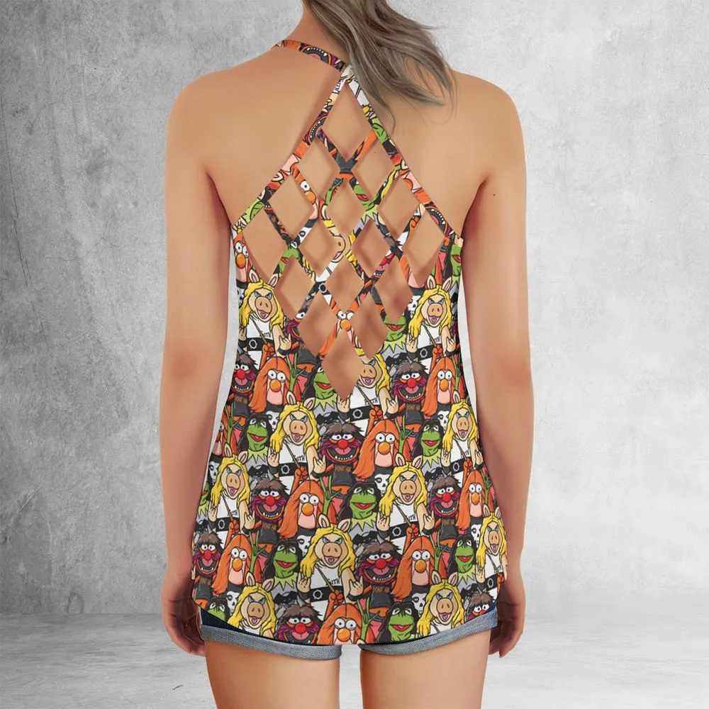 Criss Cross Tank Top - XBML3SCT -  - 3
