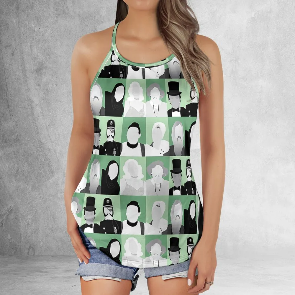 Criss Cross Tank Top - XME6KVM8 -  - 2
