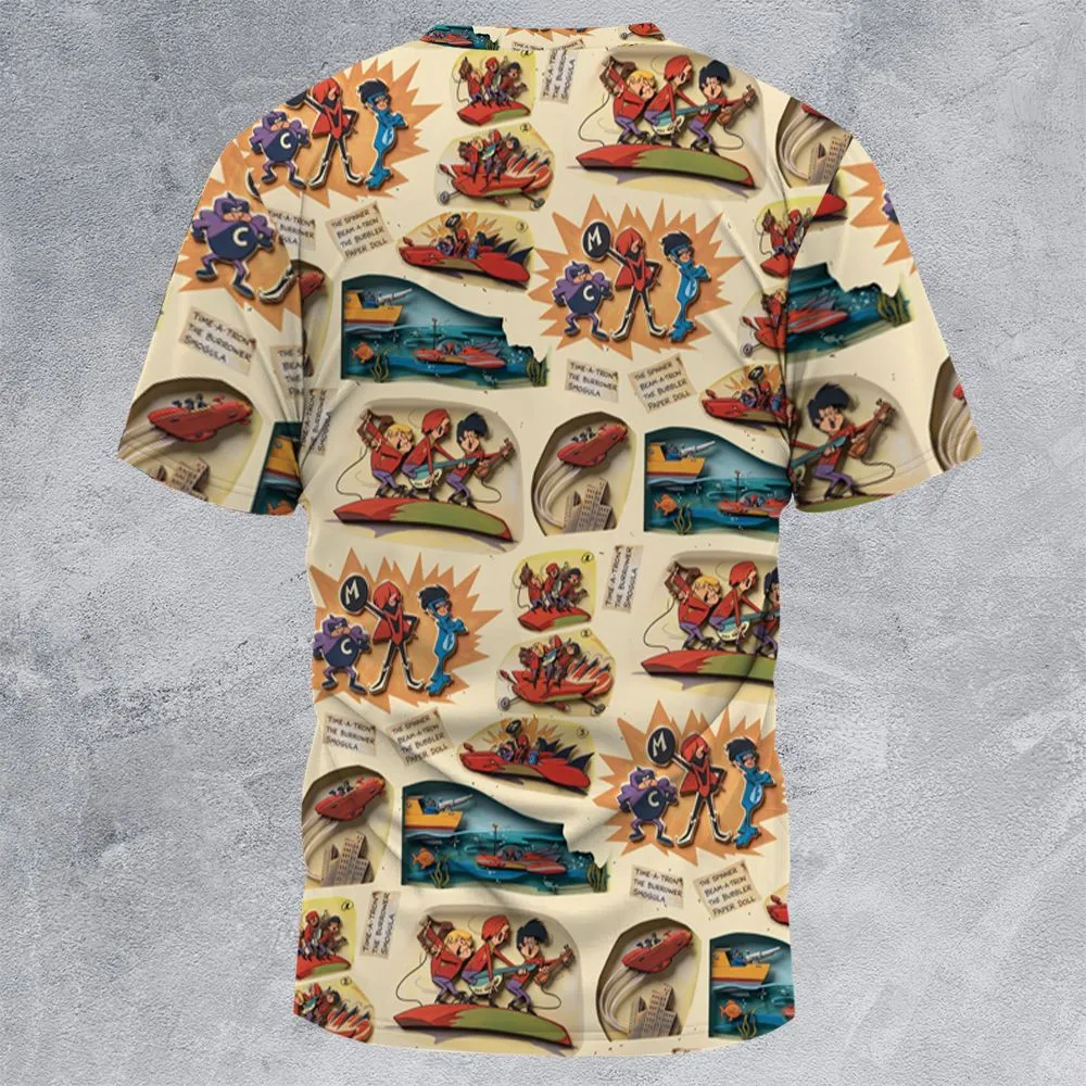 All-Over Print Unisex T-Shirt - PMHTF9UL -  - 4