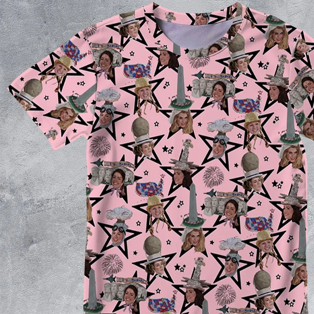 All-Over Print Unisex T-Shirt - QTQY57B6 -  - 2