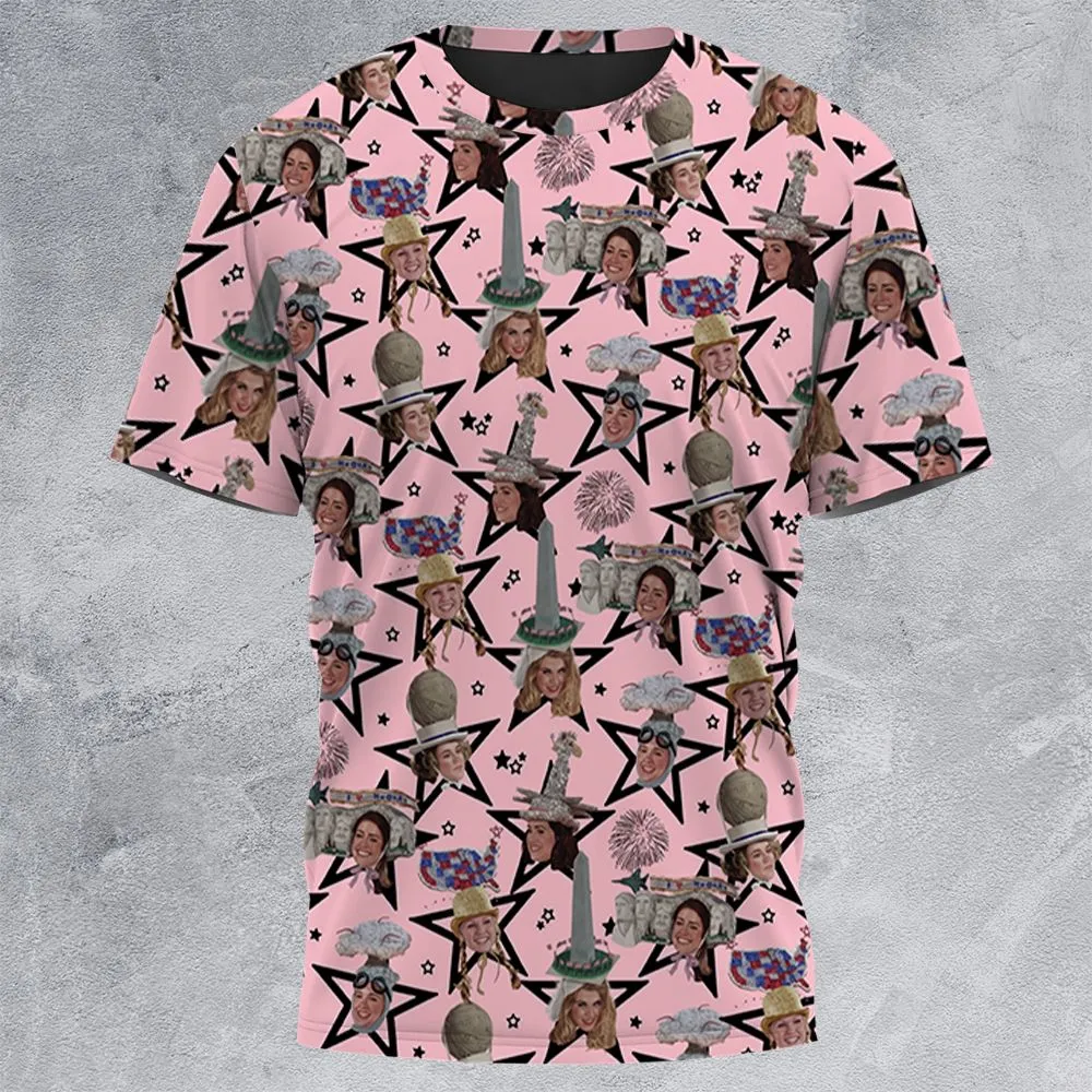 All-Over Print Unisex T-Shirt - QTQY57B6 -  - 3