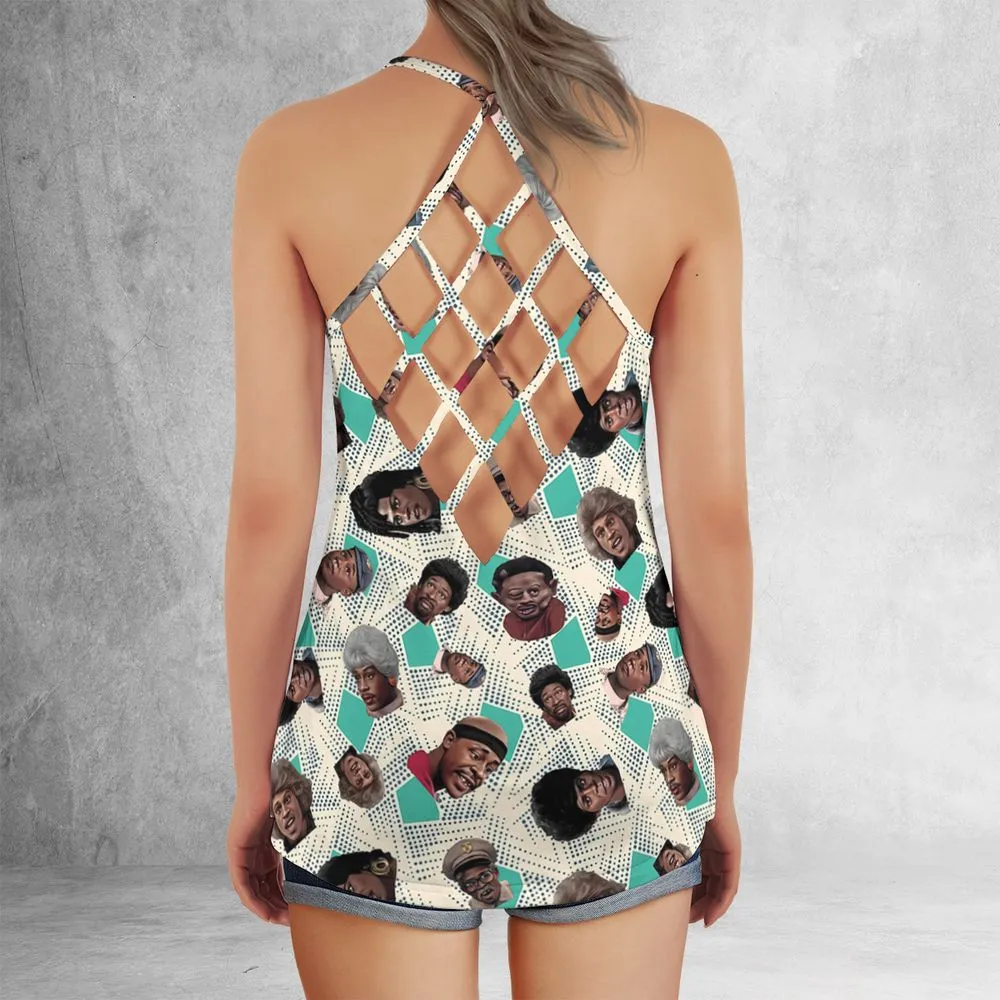 Criss Cross Tank Top - 3B9PF57L -  - 3