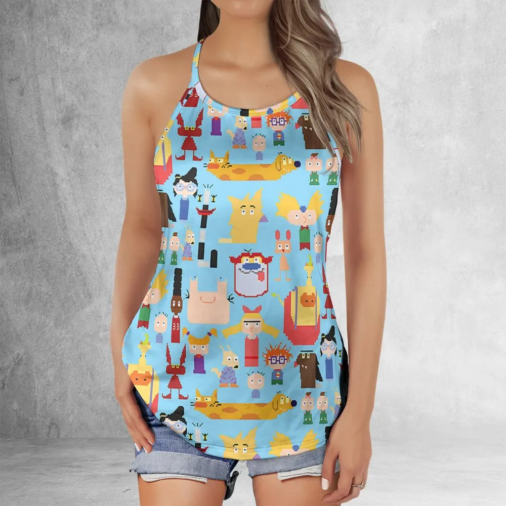 Criss Cross Tank Top - 86QZ1BZP -  - 2