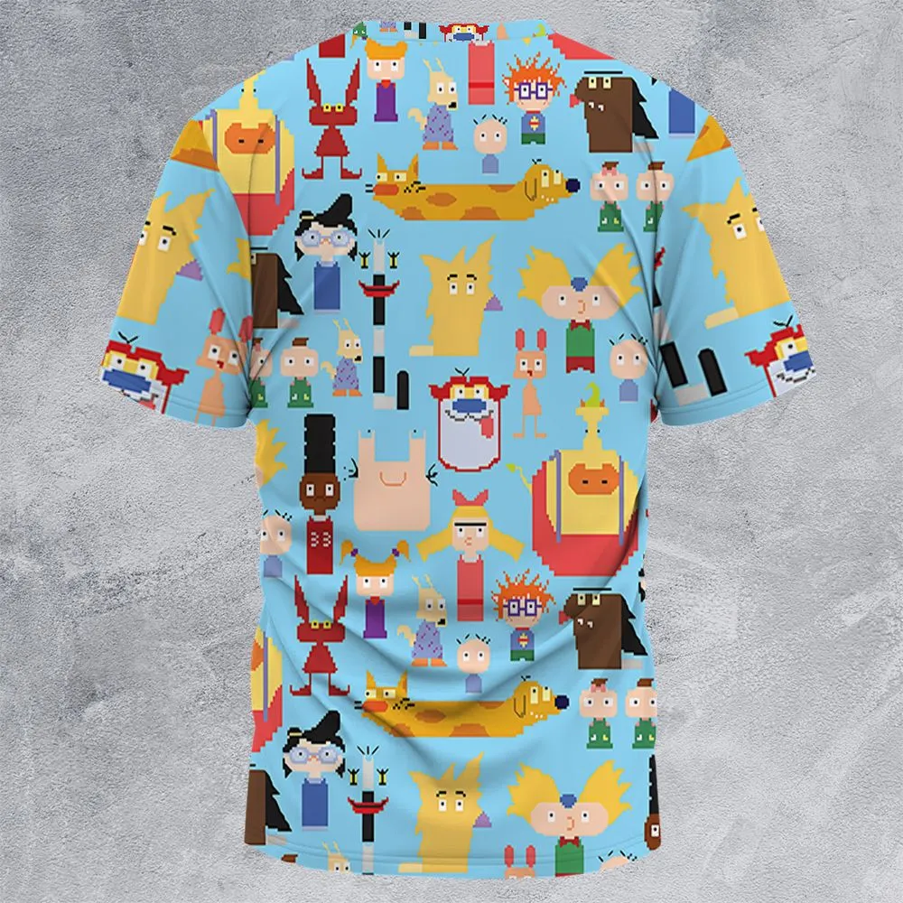 All-Over Print Unisex T-Shirt - FWZ84C4C -  - 4