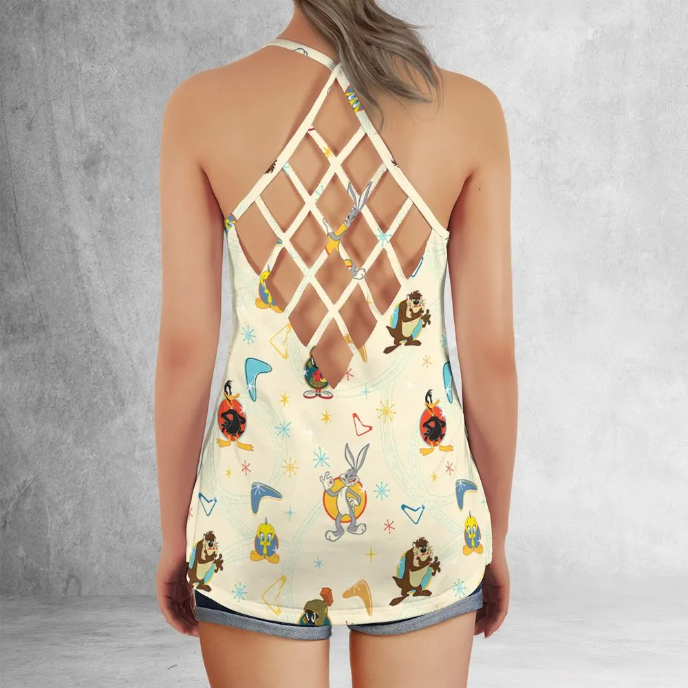 Criss Cross Tank Top - M76YD42E -  - 3