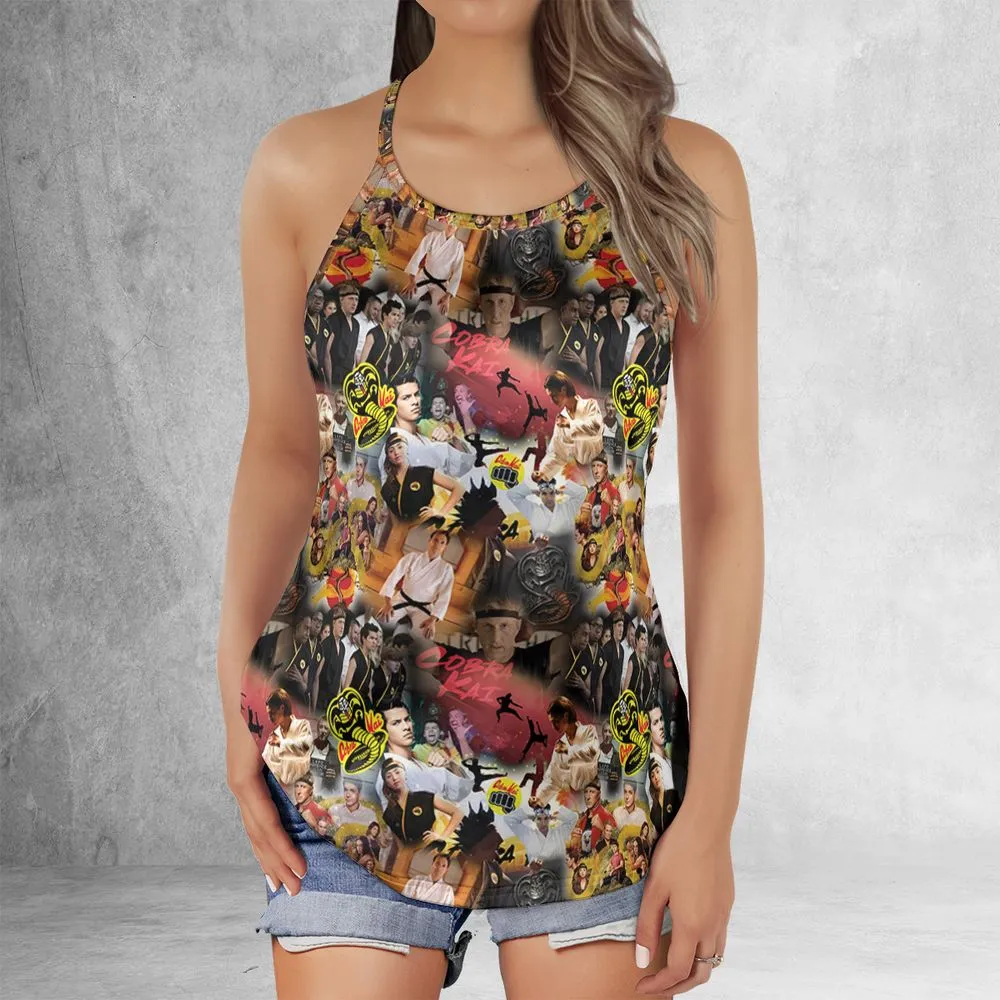 Criss Cross Tank Top - H4JF1Q44 -  - 2