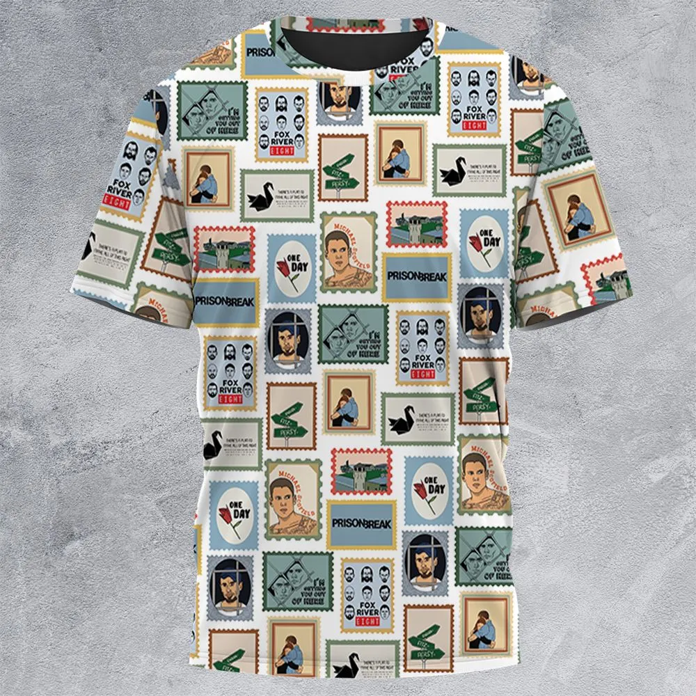 All-Over Print Unisex T-Shirt - SMW6EL7L -  - 3