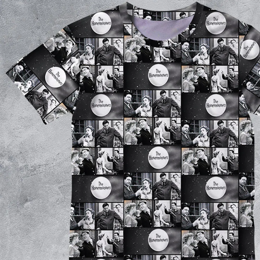 Vintage Vibes The Honeymooners All-Over Print Unisex T-Shirt - 2