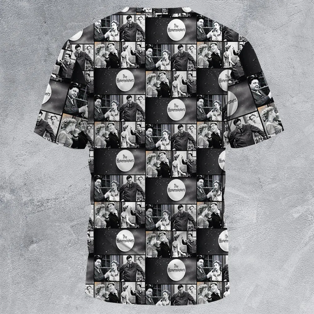 Vintage Vibes The Honeymooners All-Over Print Unisex T-Shirt - 4