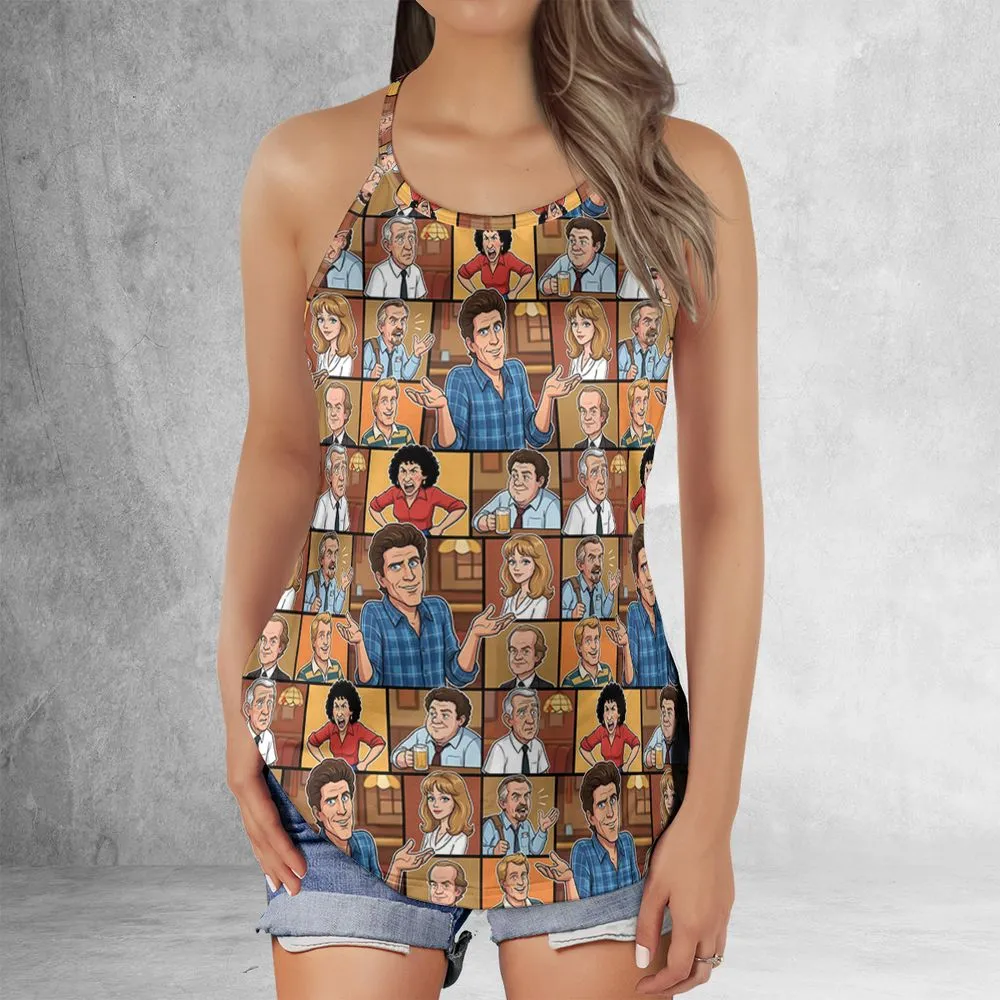 Criss Cross Tank Top - 4TWNSPK5 -  - 2