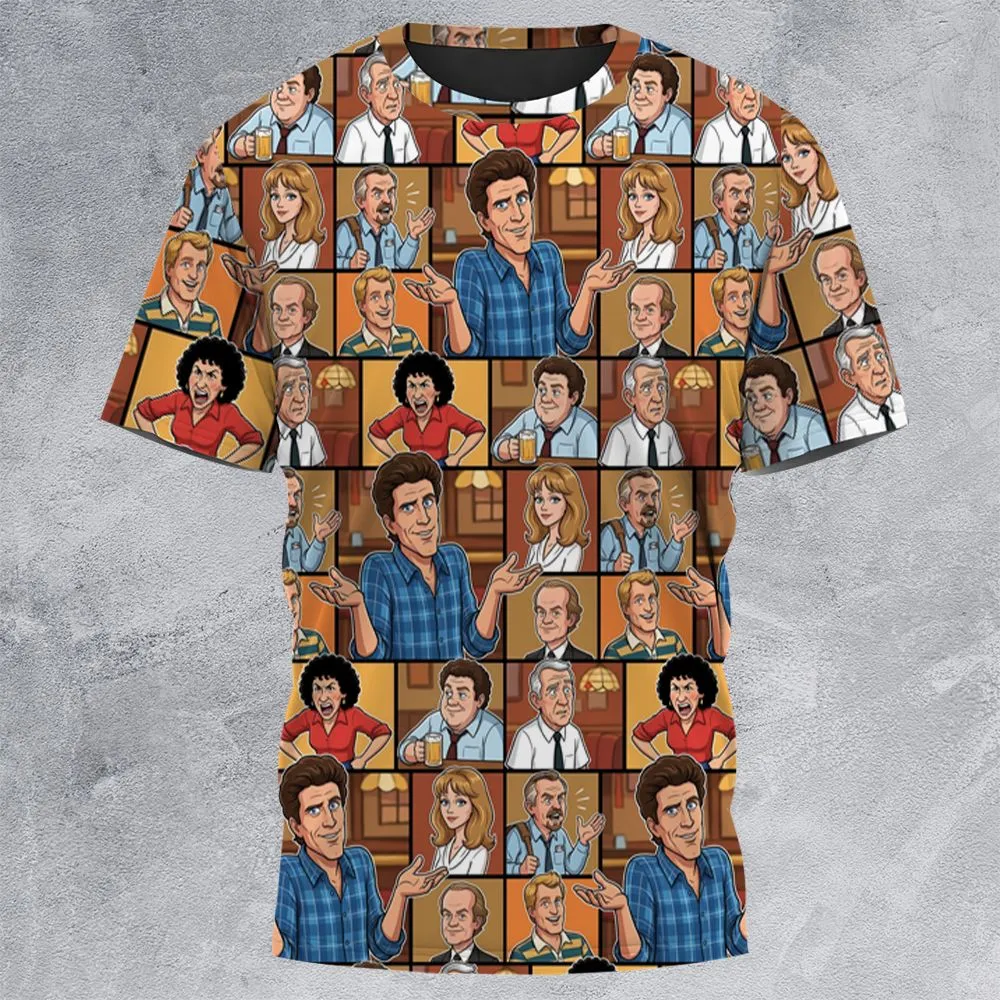 All-Over Print Unisex T-Shirt - YEH54KGY -  - 3