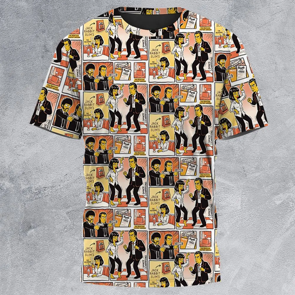 All-Over Print Unisex T-Shirt - ASXE9WW4 -  - 3