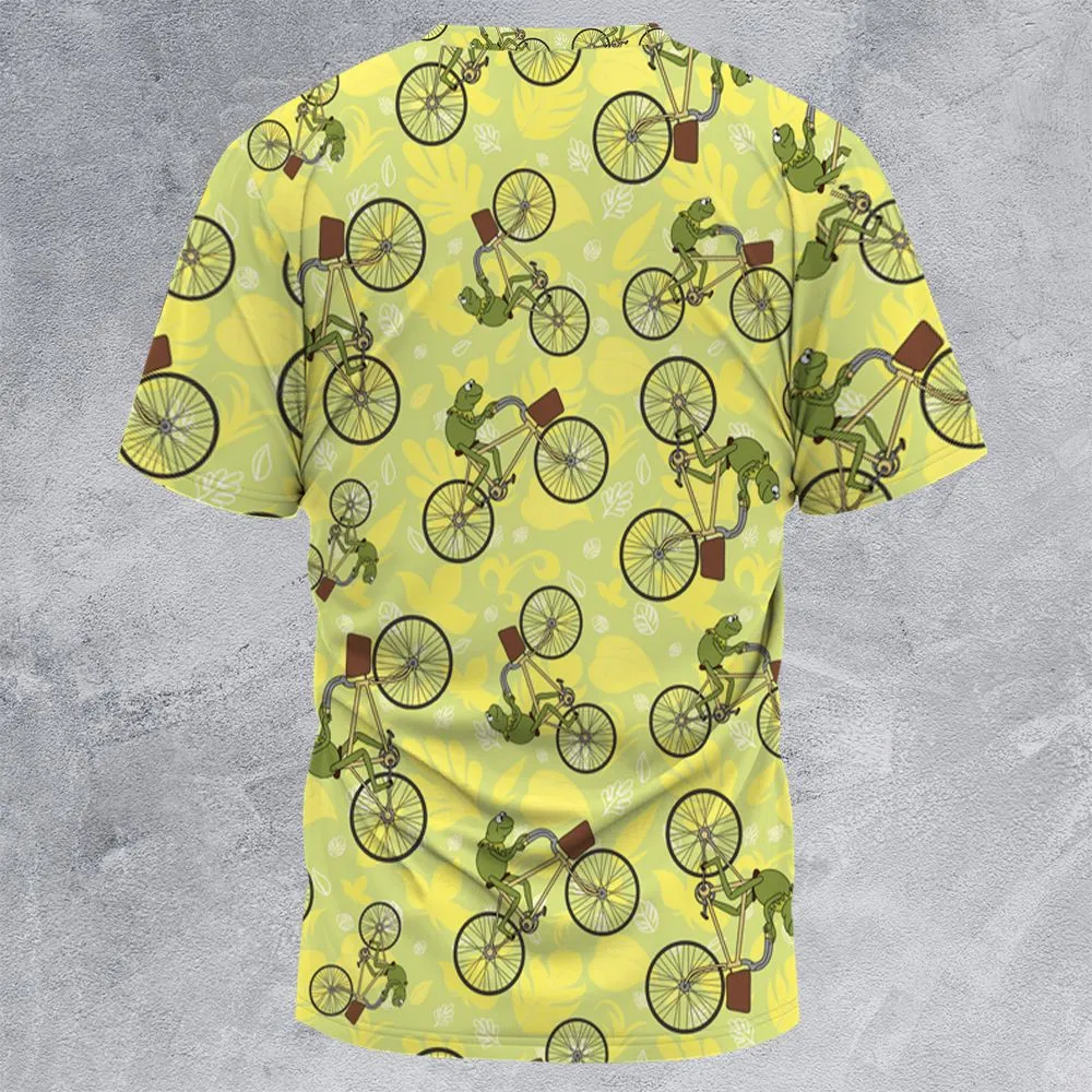 Kermit riding a bike -  - 4