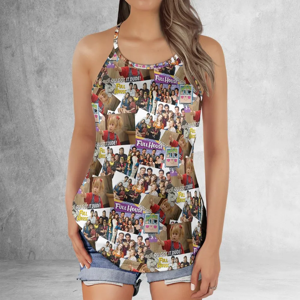 Criss Cross Tank Top - PLHGQXD3 -  - 2