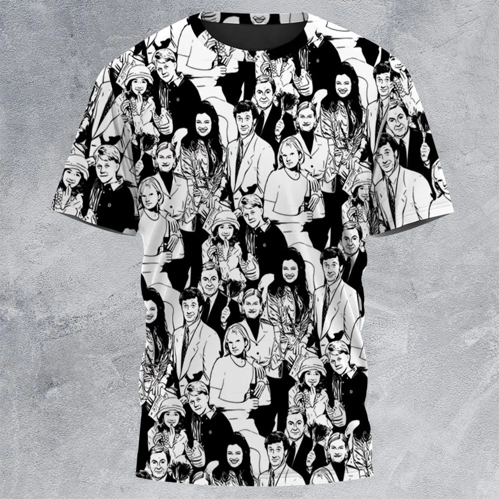 All-Over Print Unisex T-Shirt - JCCSGRYF -  - 3