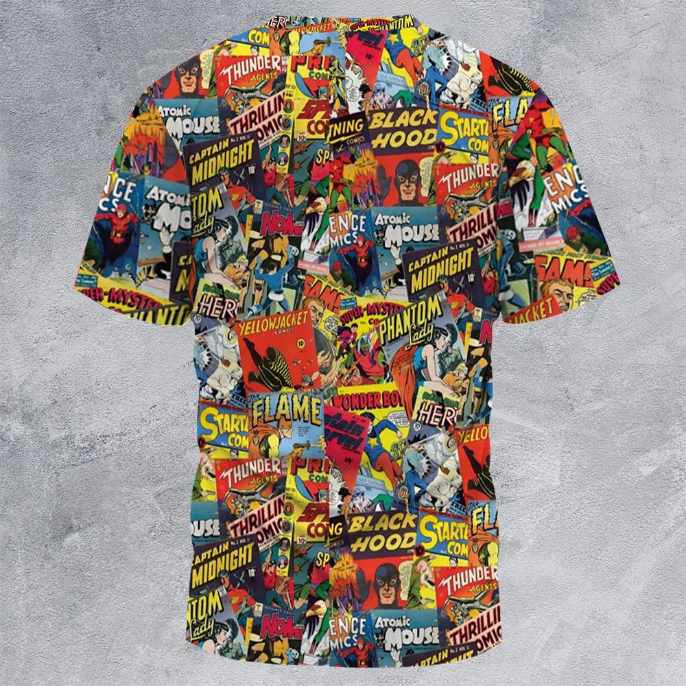 All-Over Print Unisex T-Shirt - UDXN4FWZ -  - 4