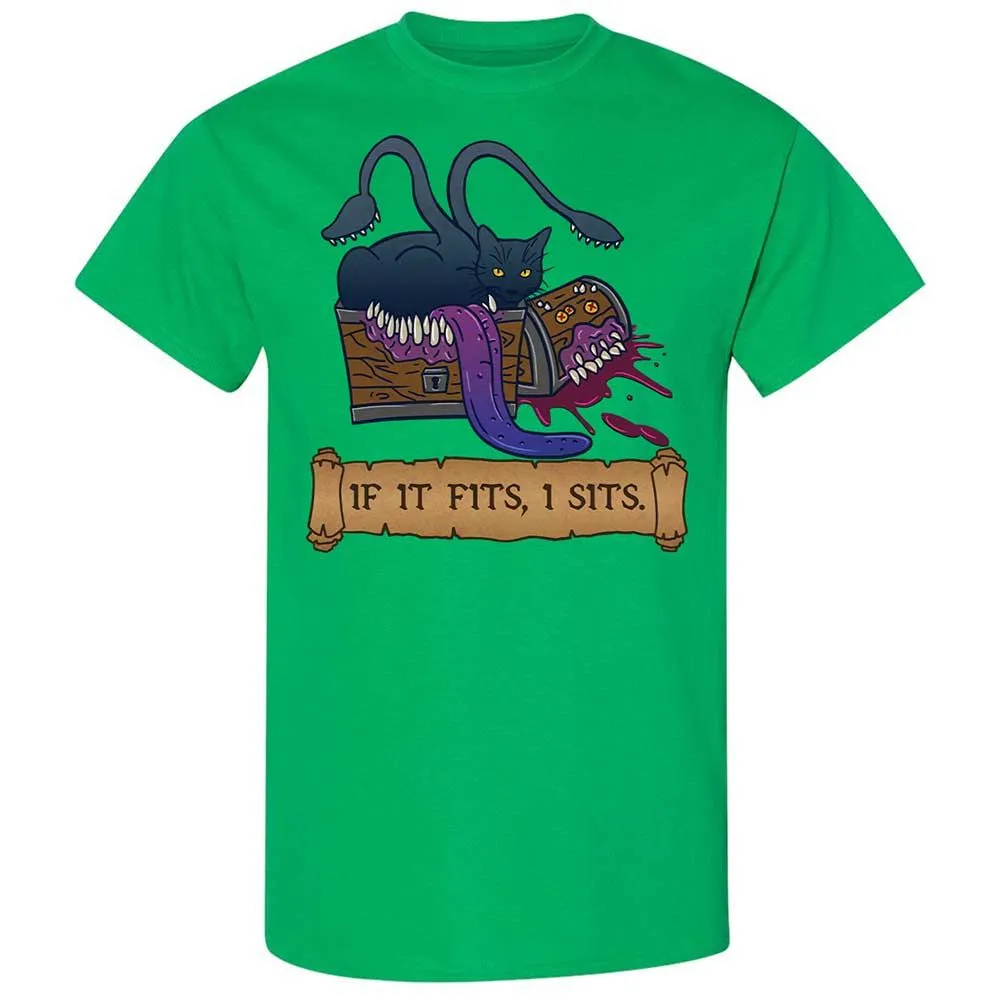 If It Fits I Sits Classic Unisex T-Shirt - Irish Green - 10