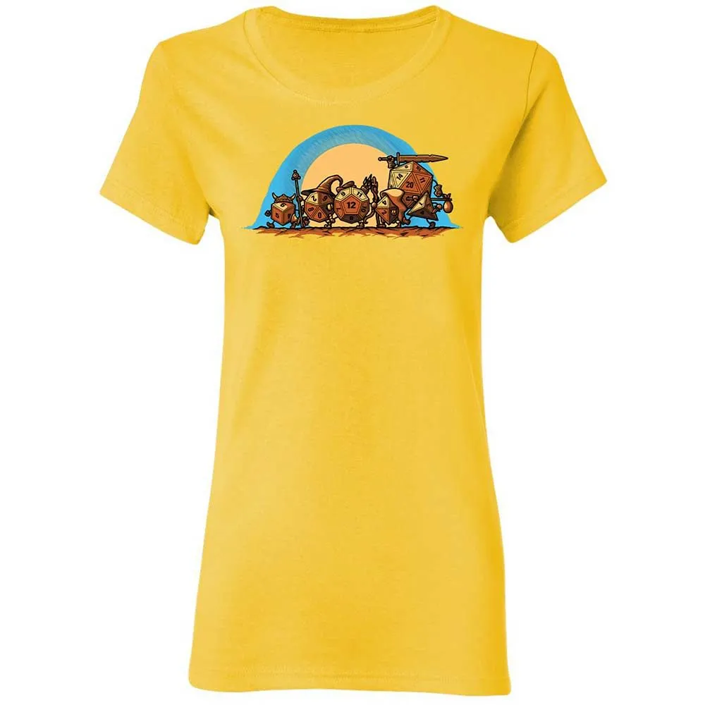 The Fellowship Of The Dice Women's T-Shirt - Daisy - 16
