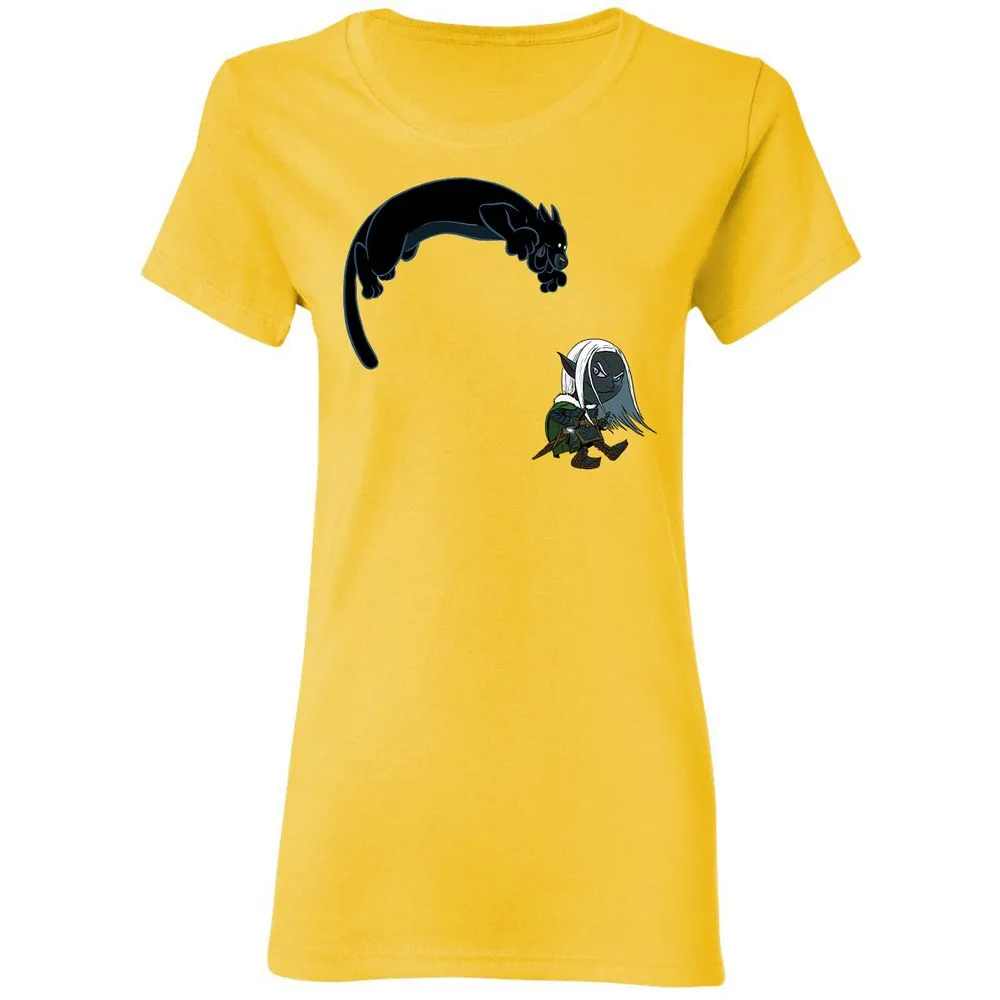 Drizzt and Guenhwyvar Women's T-Shirt - Daisy - 7