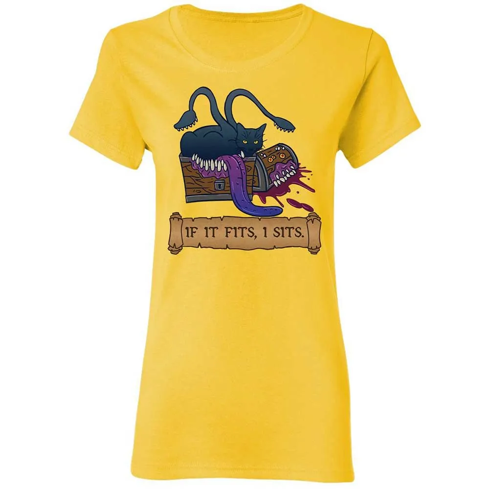 If It Fits I Sits Women's T-Shirt - Daisy - 7