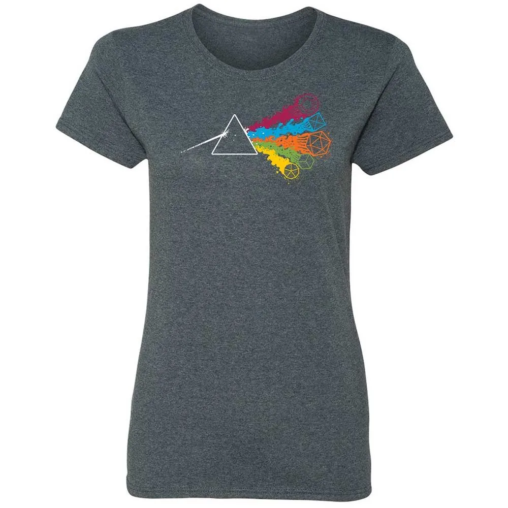Dark Side Of The Dices Women's T-Shirt - Dark Heather - 6