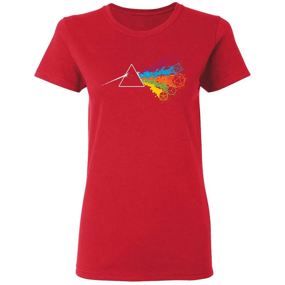 Dark Side Of The Dices Women's T-Shirt - Red - 9