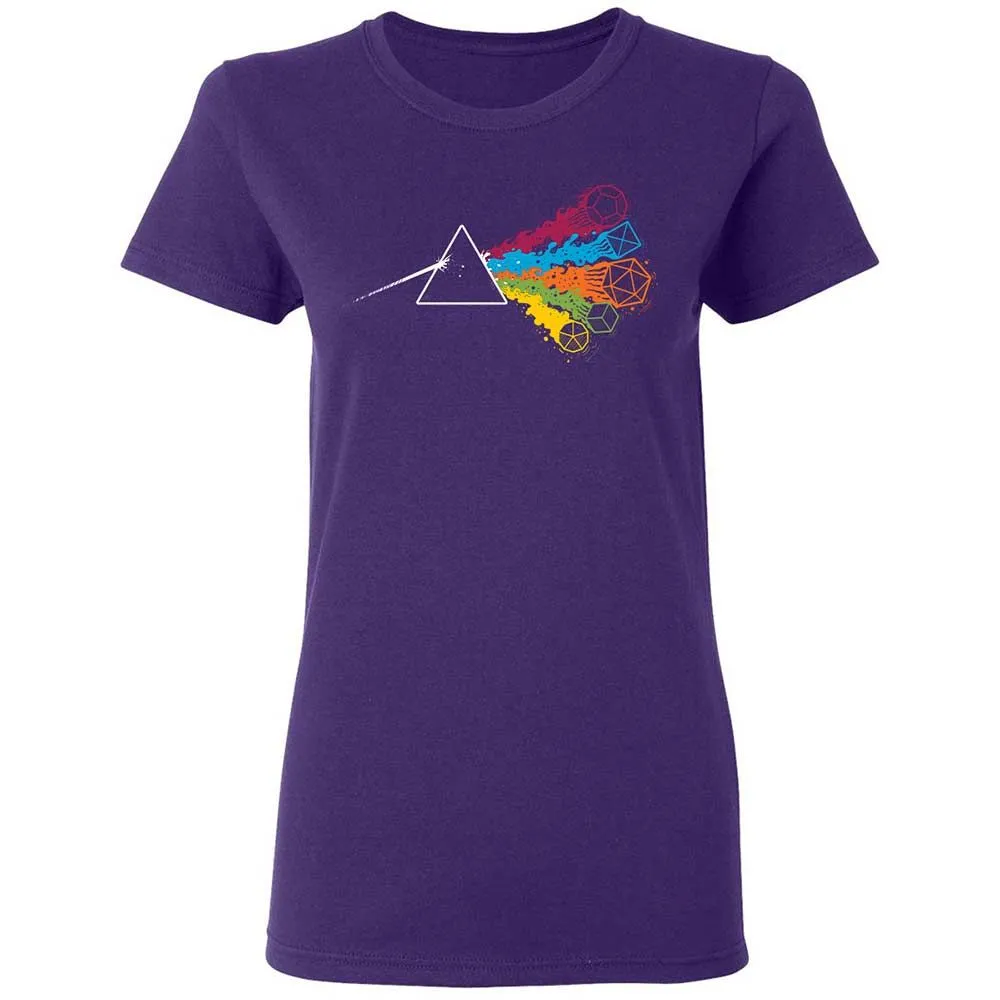Dark Side Of The Dices Women's T-Shirt - Purple - 10