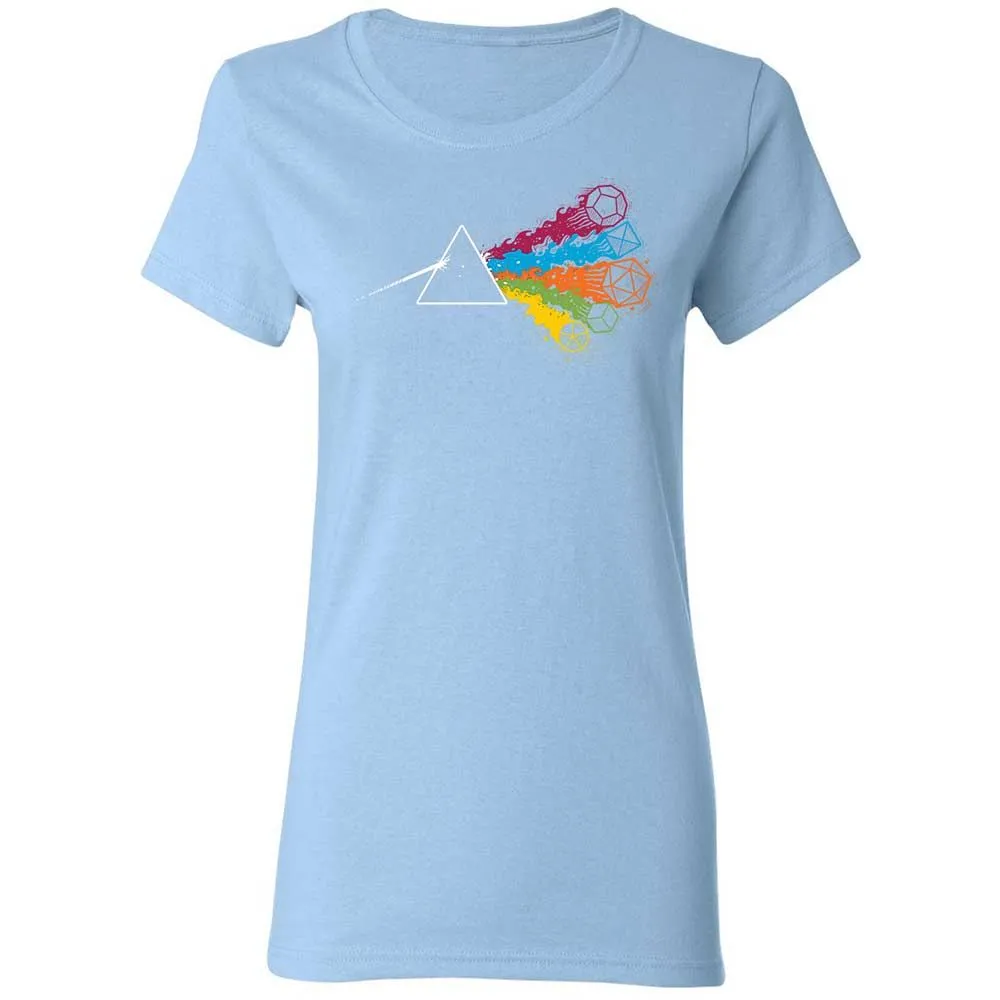 Dark Side Of The Dices Women's T-Shirt - Light Blue - 13