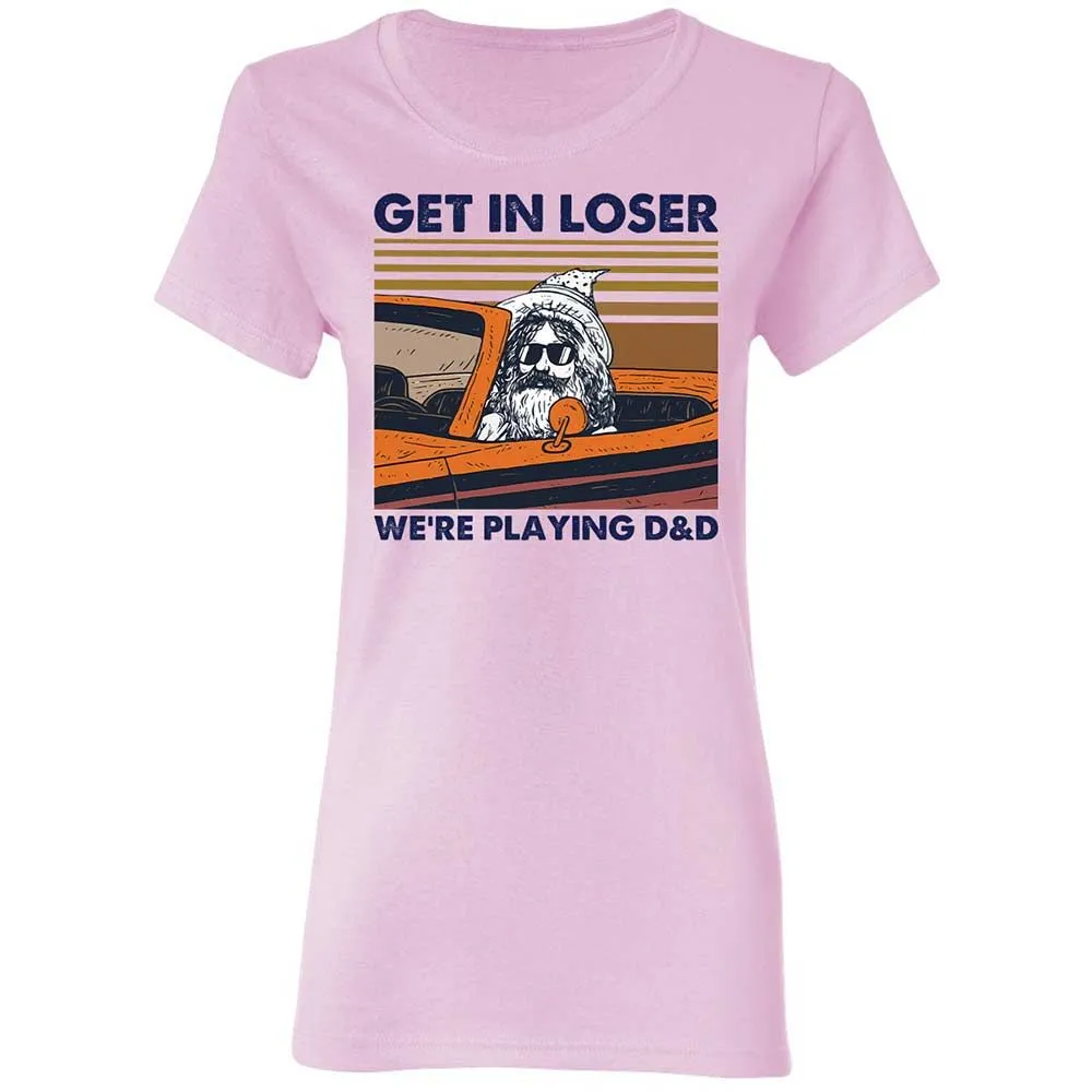 Get in Loser Women's T-Shirt - Light Pink - 3