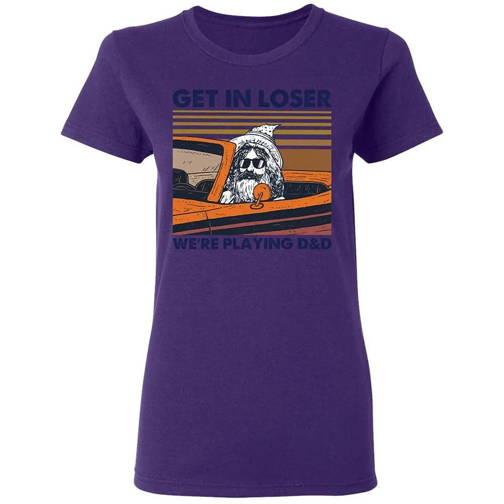 Get in Loser Women's T-Shirt - Purple - 11