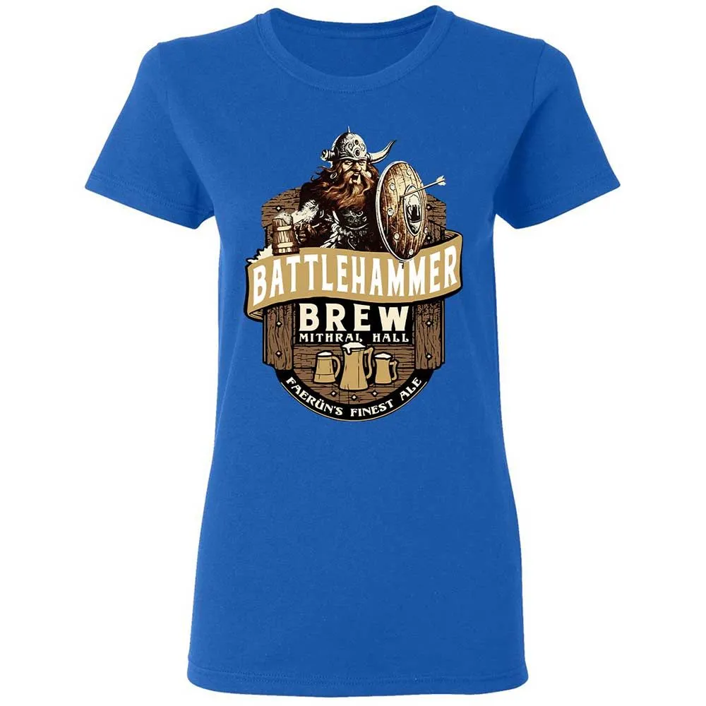 Battlehammer Brew Women's T-Shirt - Royal - 3
