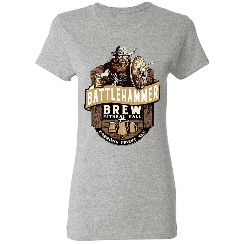 Battlehammer Brew Women's T-Shirt - Sport Grey - 14