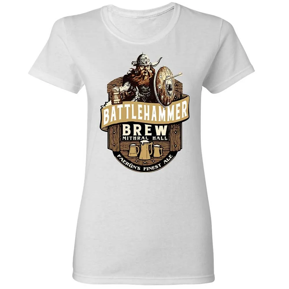 Battlehammer Brew Women's T-Shirt - White - 15