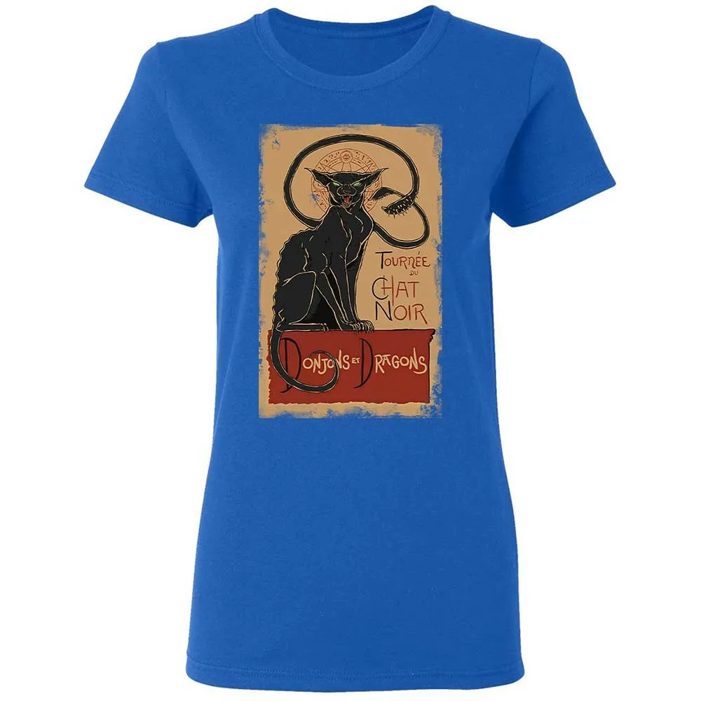 Tournee Du Chat Noir Women's T-Shirt - Royal - 3