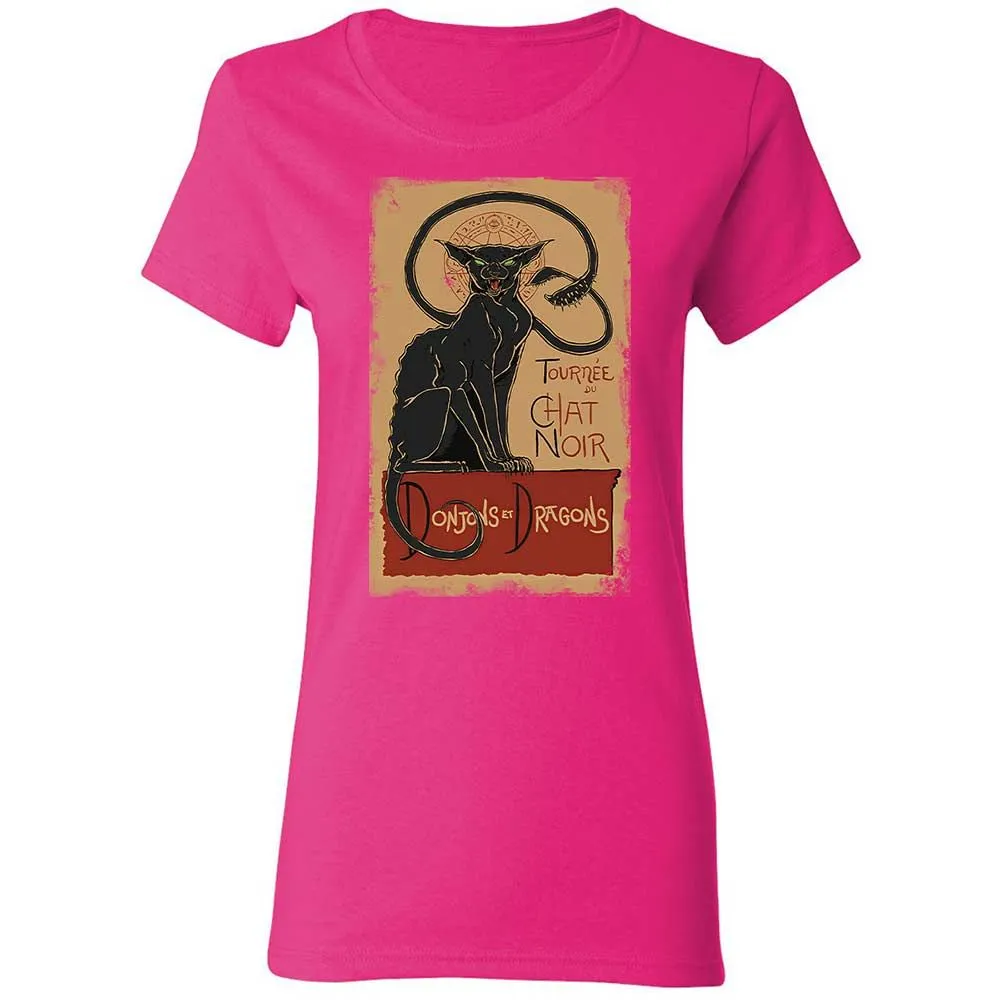 Tournee Du Chat Noir Women's T-Shirt - Heliconia - 5
